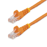 Orange Snagless Cat5e Patch Cable 5m