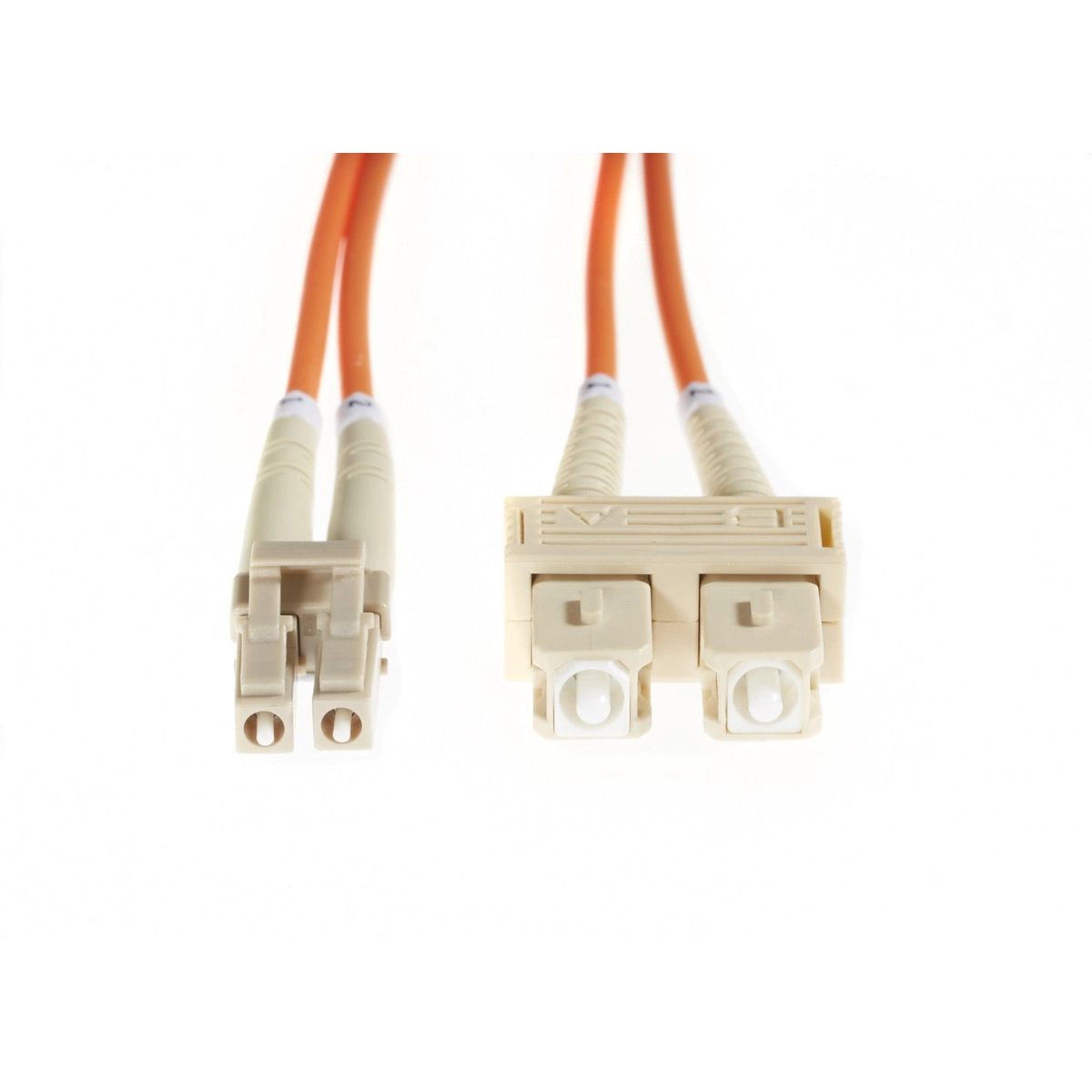 3m LC-SC OM1 Multimode Fibre Optic Duple