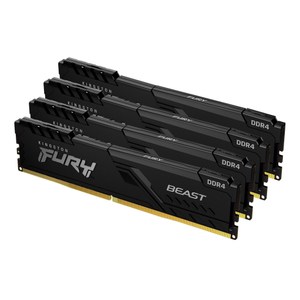 Kingston, D4 D 2666MHz 32GB 4x8 Kit FURY Beast Blk