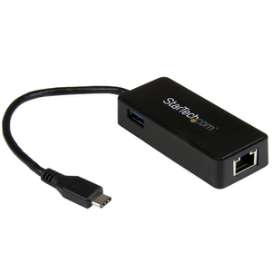 USB-C to 1GB Network Adpt w/USB 3.0 Port