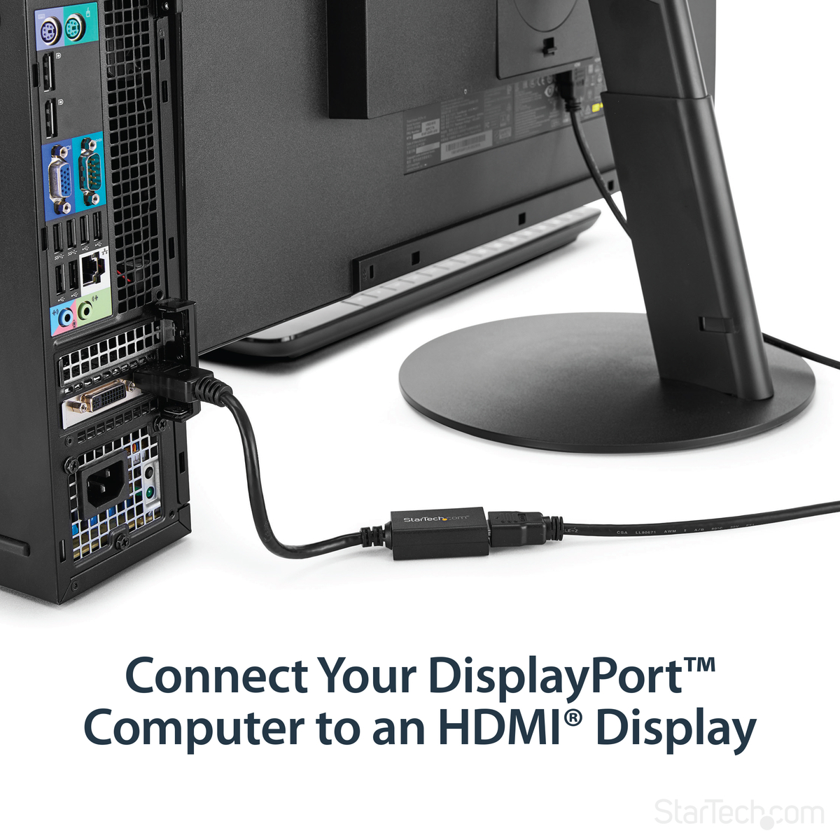 DisplayP to HDMI Video Adapter Converter