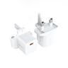 20w Mini USB-C UK Plug - White