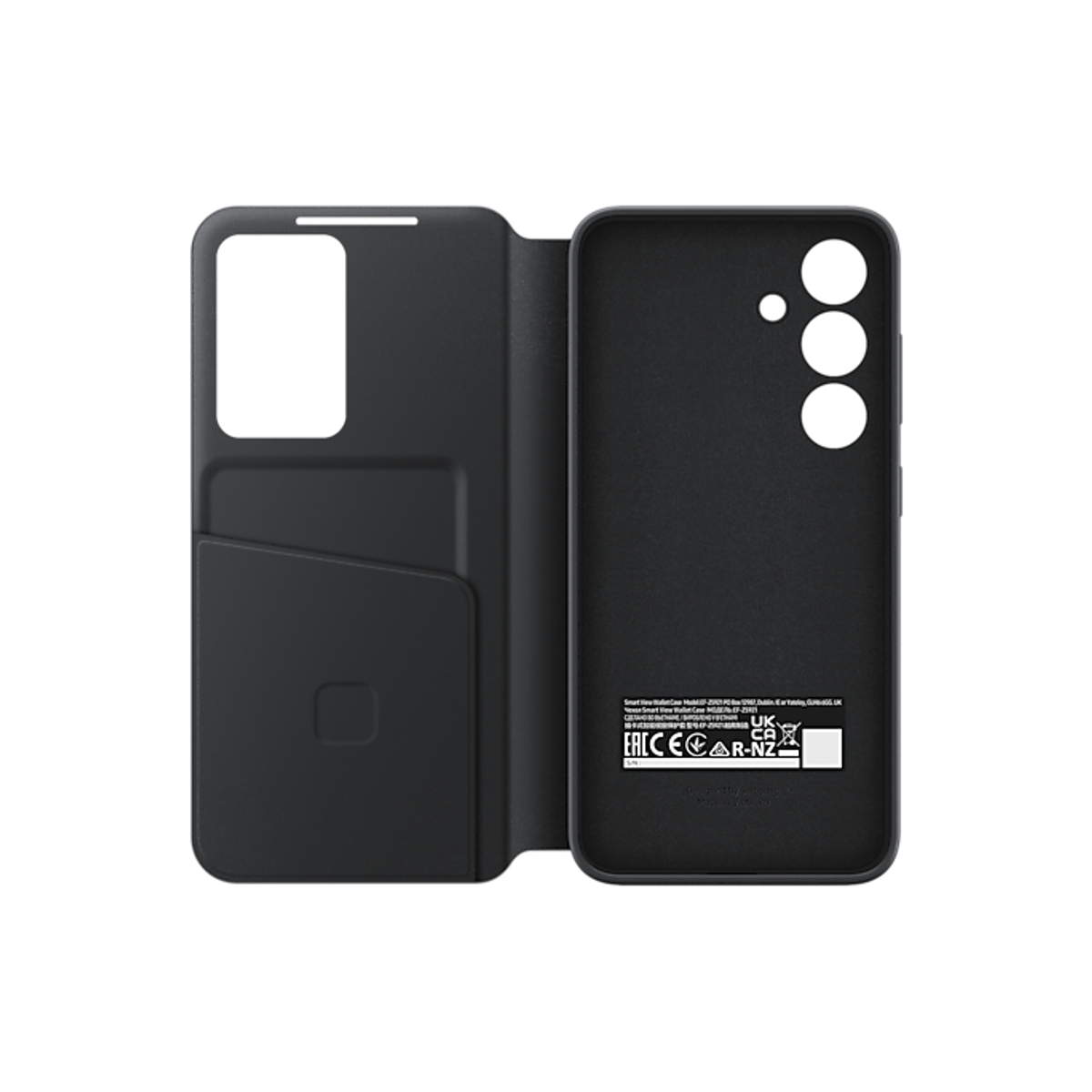 S24 Smart View Wallet CaseBlack