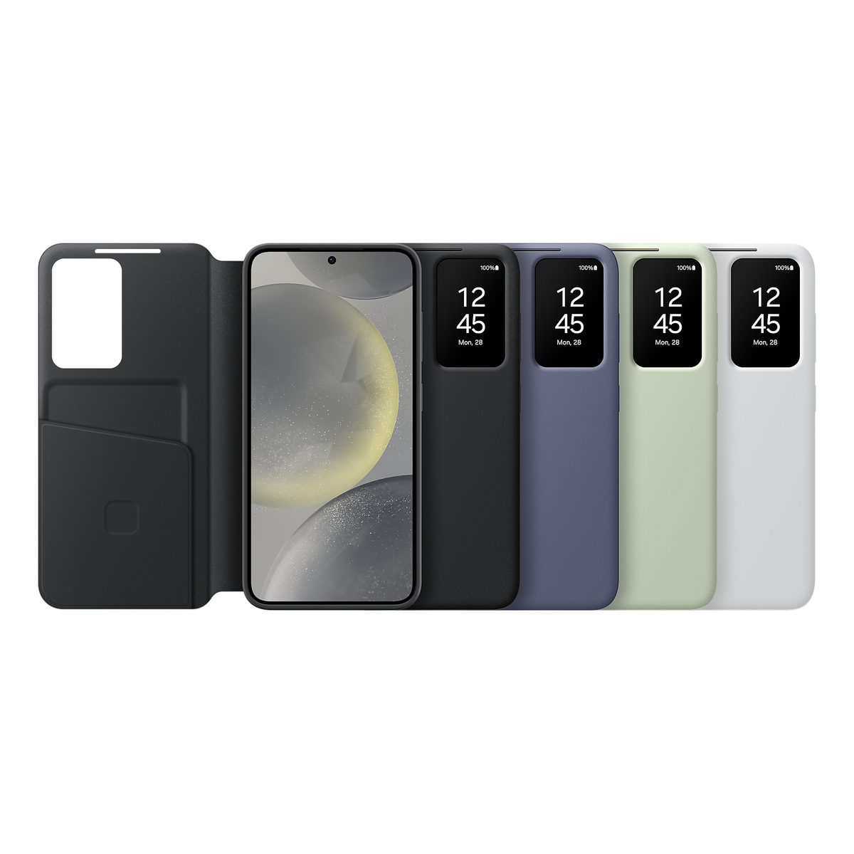 S24 Smart View Wallet CaseBlack