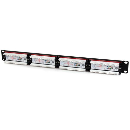 24 Port Rackmount Cat6 110 Patch Panel