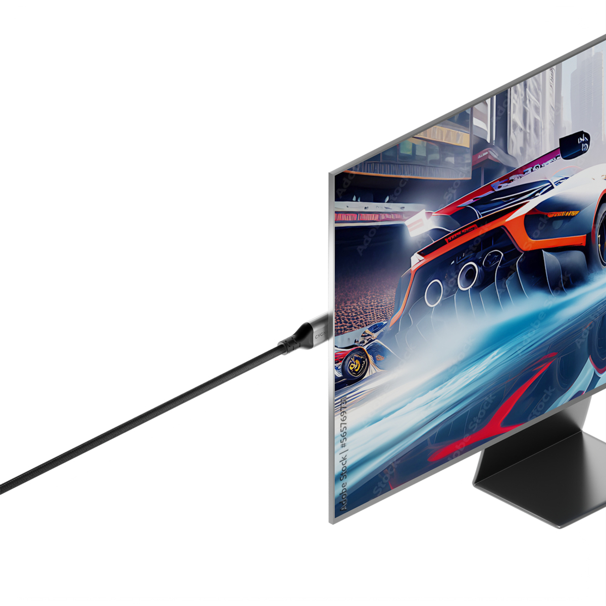 Cable Unite 8K HDMI - HDMI 2.5M Blk