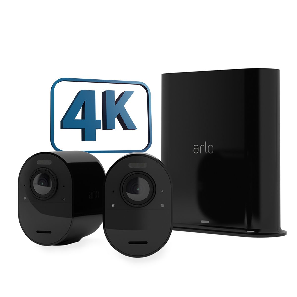 Gen5 Wireless 2Cam Kit Blk 3Mnth Smrt V2