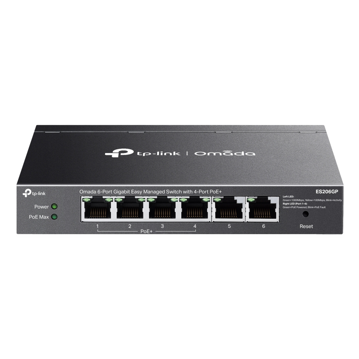Omada 6-Port Gigabit Easy Managed Switch
