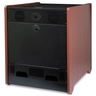 12U Office Server Cabinet w/ Wood Finish