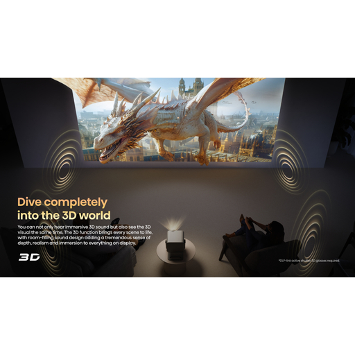 Hisense M2TUK PRO 4K Smart Projector