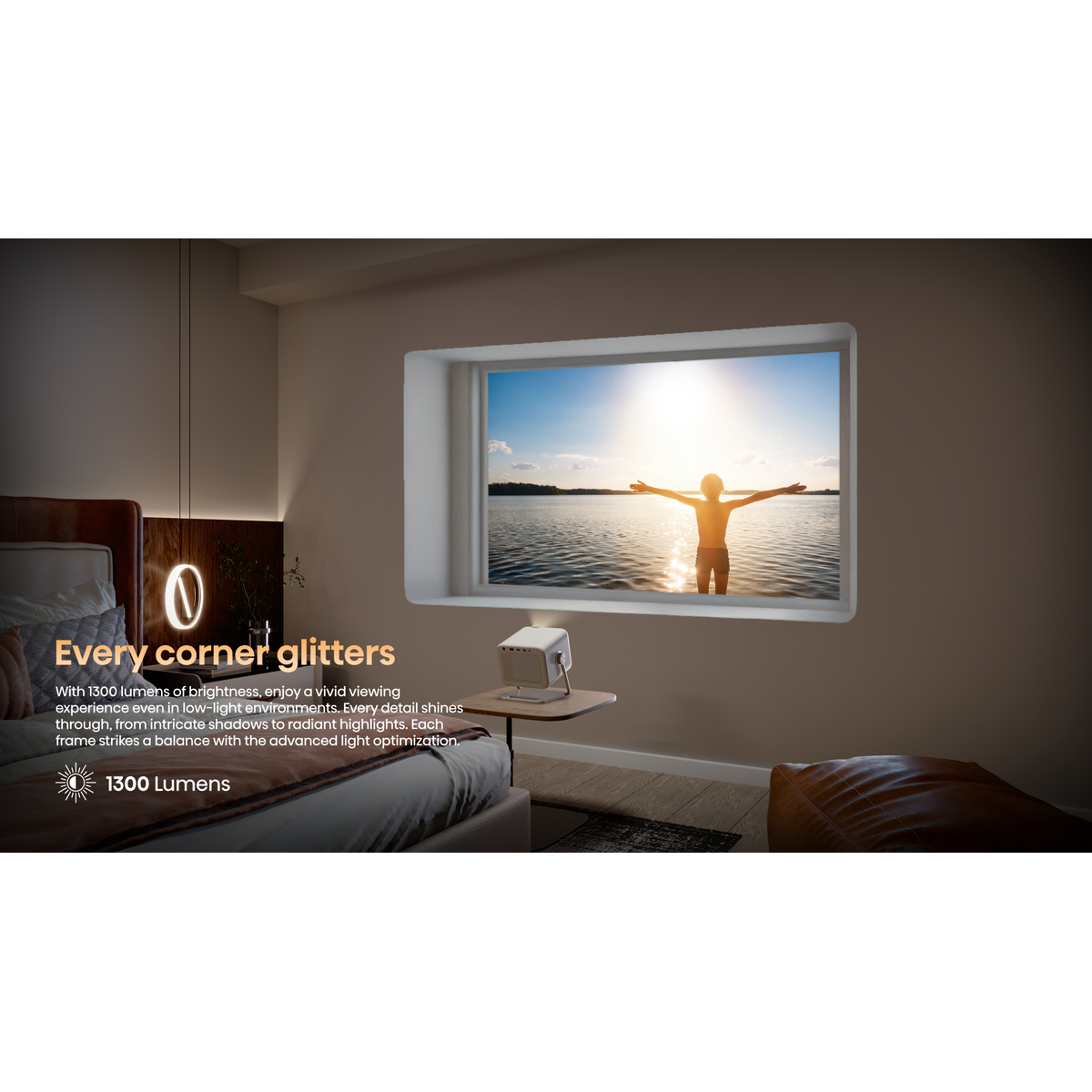Hisense M2TUK PRO 4K Smart Projector