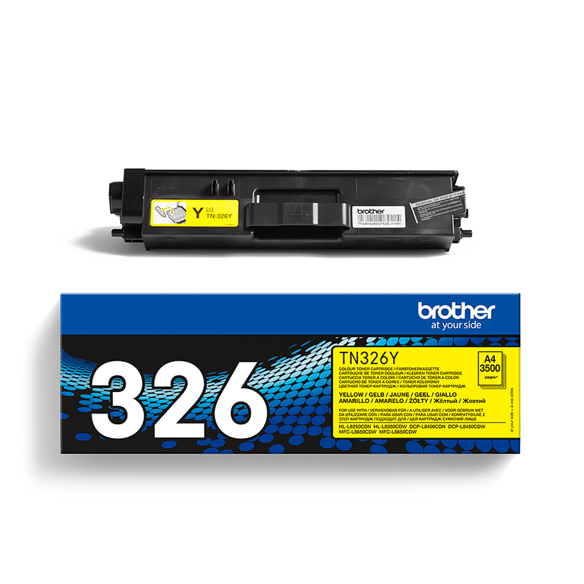 TN326Y Yellow 3.5k Pages Toner