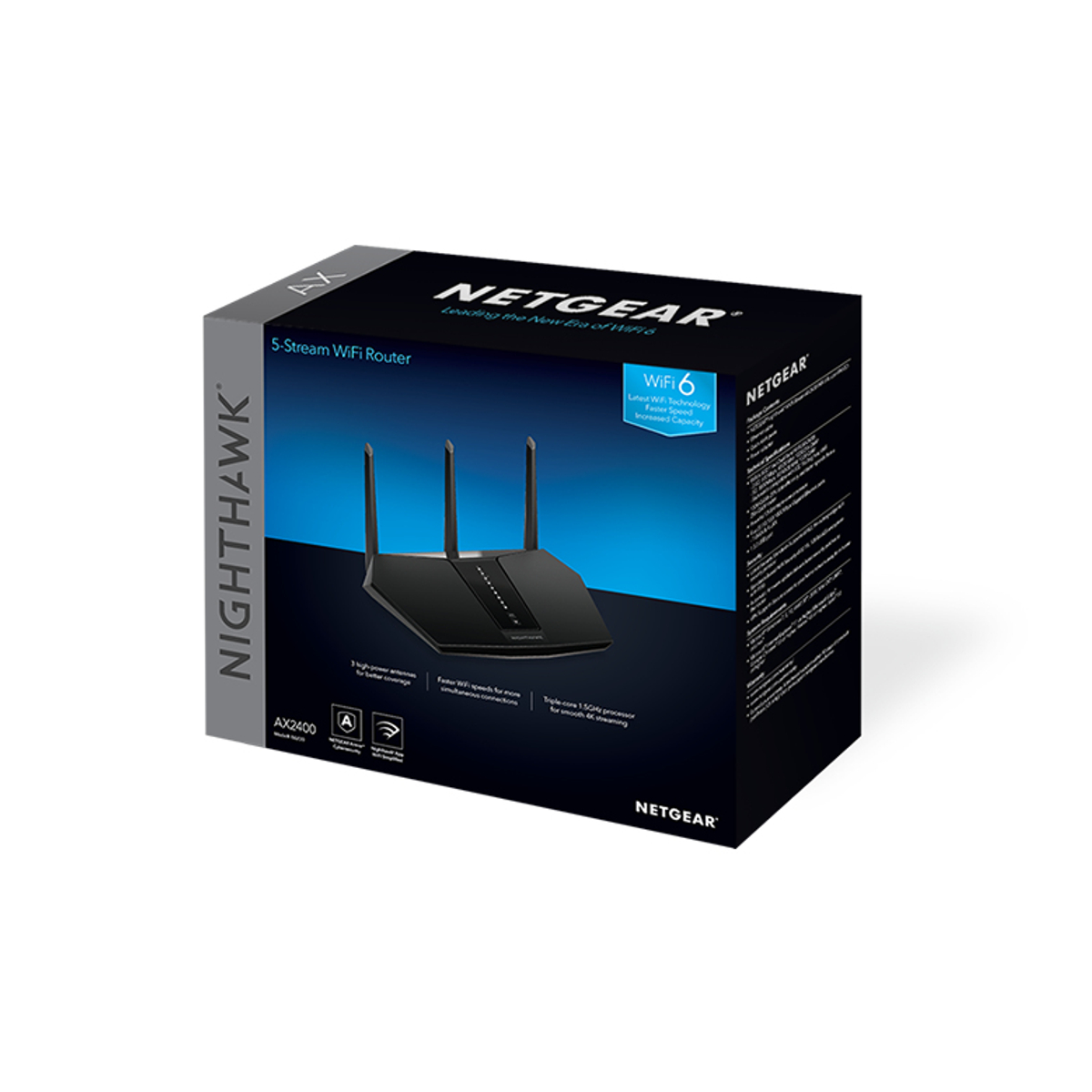 5-Stream AX2400 WiFi 6 Router