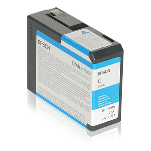 Epson, T5802 Cyan Ink Cartridge 80ml