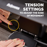 Hana Lt Foot Rest Black