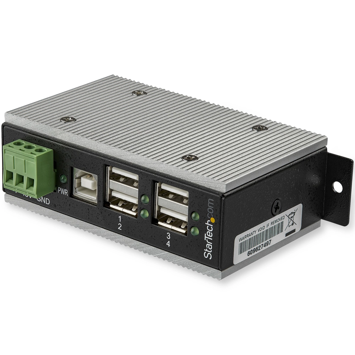 Hub Industrial - 4-Port - USB 2.0