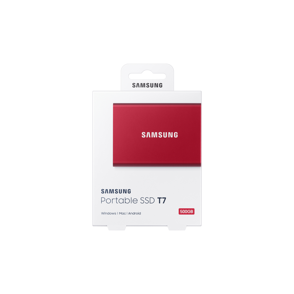 SSD Ext 500GB T7 USB3.2C G2 Red