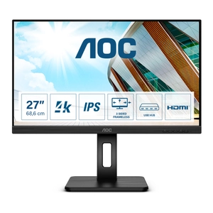 AOC, U27P2 27" IPS 4K Async MM HA