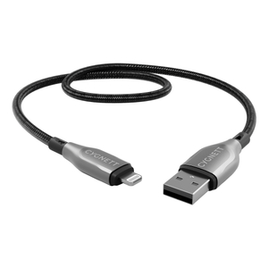 Cygnett, Armoured Lightning USB-A Cable Blck 50cm