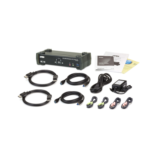 2-PortUSB3.0 4KDisplayPort KVMPMST