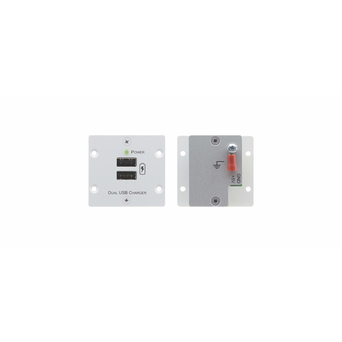 Dual USB Charger Wall Plate