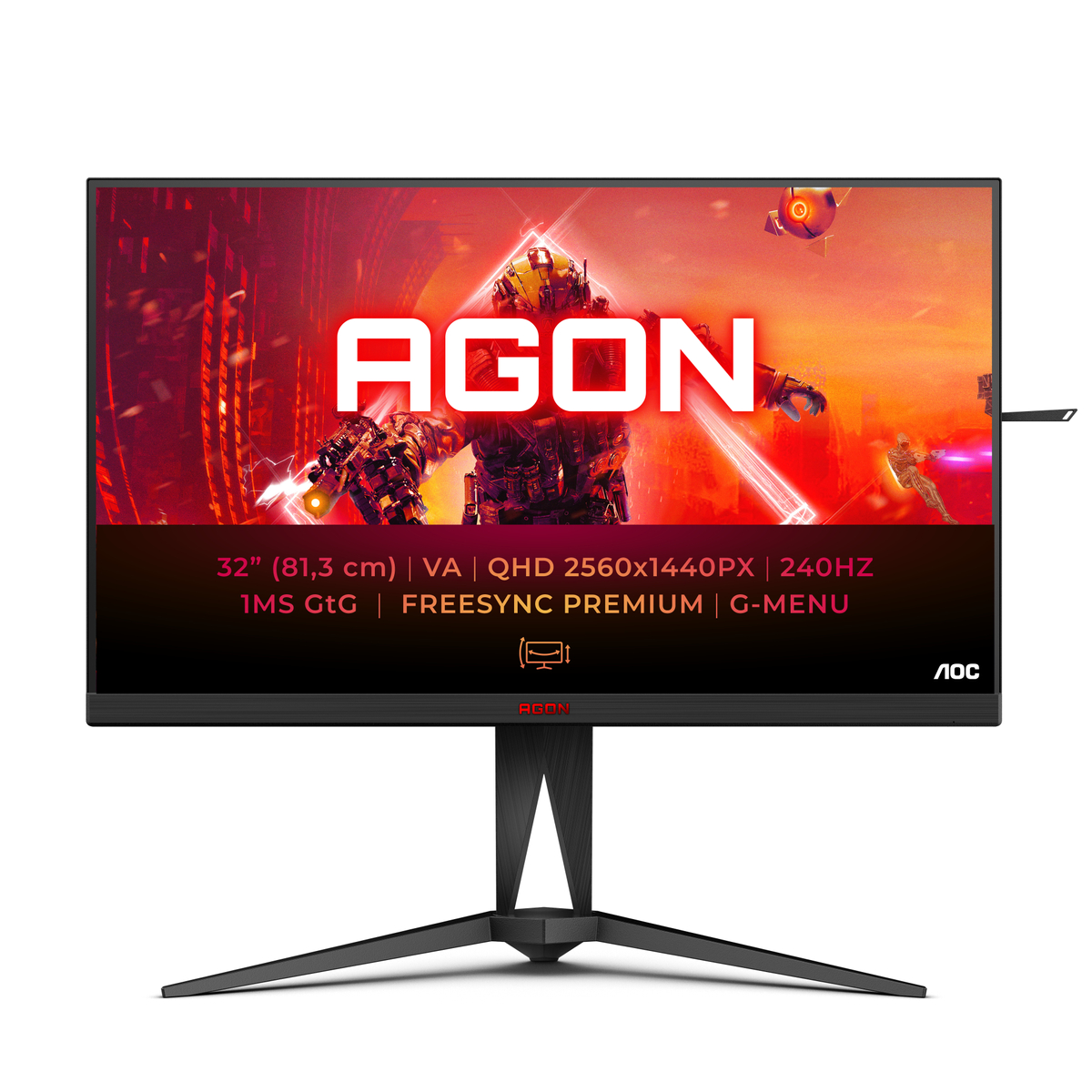 Agon 32 QHD 240Hz Gaming monitor