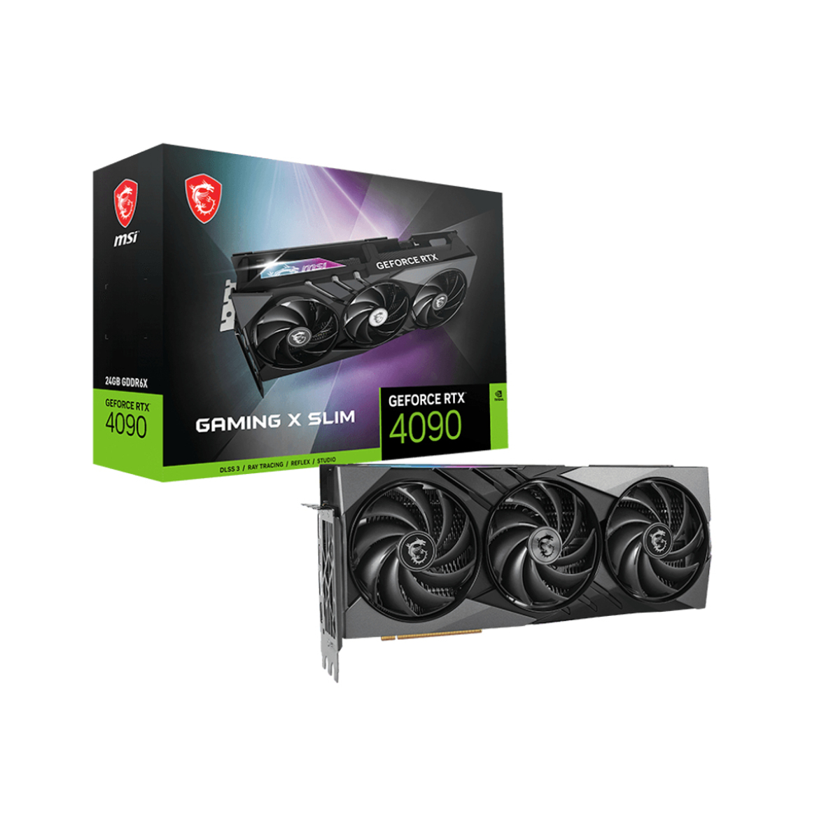 GPU NV 4090 GAMING X SLIM 24G Fan