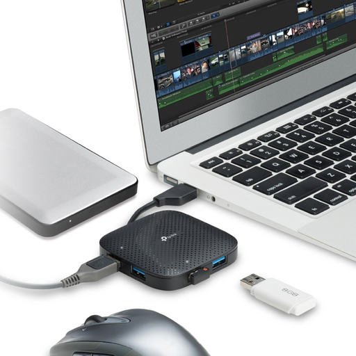 Usb 3.0 4-Port Portable Hub