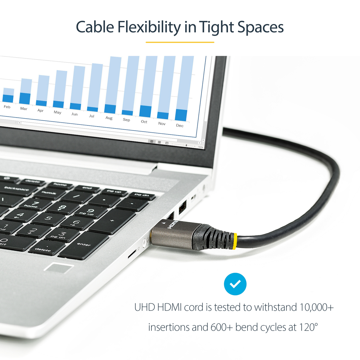 6ft 2m Certified HDMI 2.1 Cable - 8K/4K