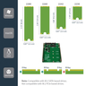 M.2 NGFF SSD-2.5 SATA Adapter Converter