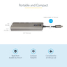 USB C Multiport Adapter 4K 60Hz HDMI/PD