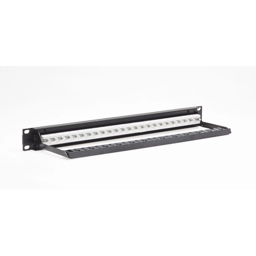 4C Cat 6 RJ45 1RU 24 Port Rackmount Pa
