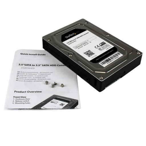 2.5 to 3.5 SATA HD Adapter Enclosure