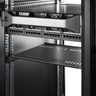 2-Pack 1U Server Rack Shelf Vented