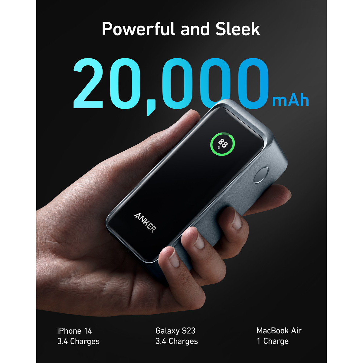 Anker Power Bank 200W B2C - Black