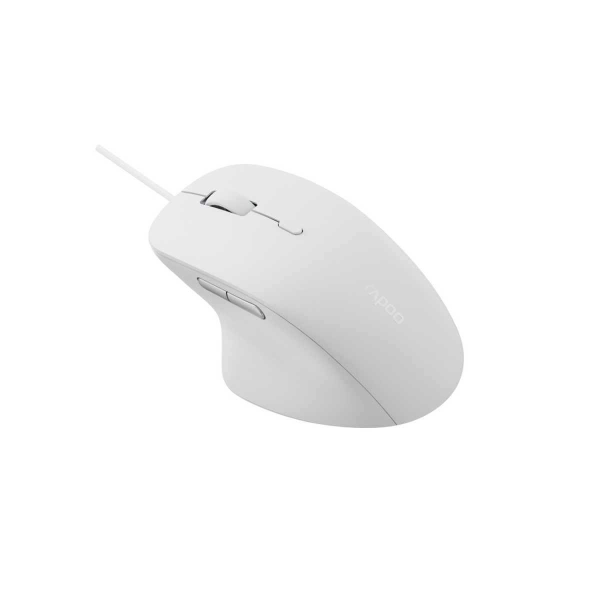 N500 Silent Wired Office Mouse White