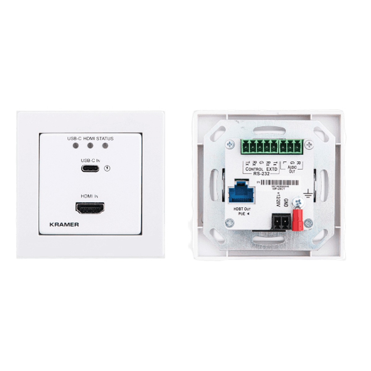 HDMI/USBC WallPlate Switch/Transmitter