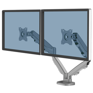 Fellowes, Eppa Dual Monitor Arm - Silver