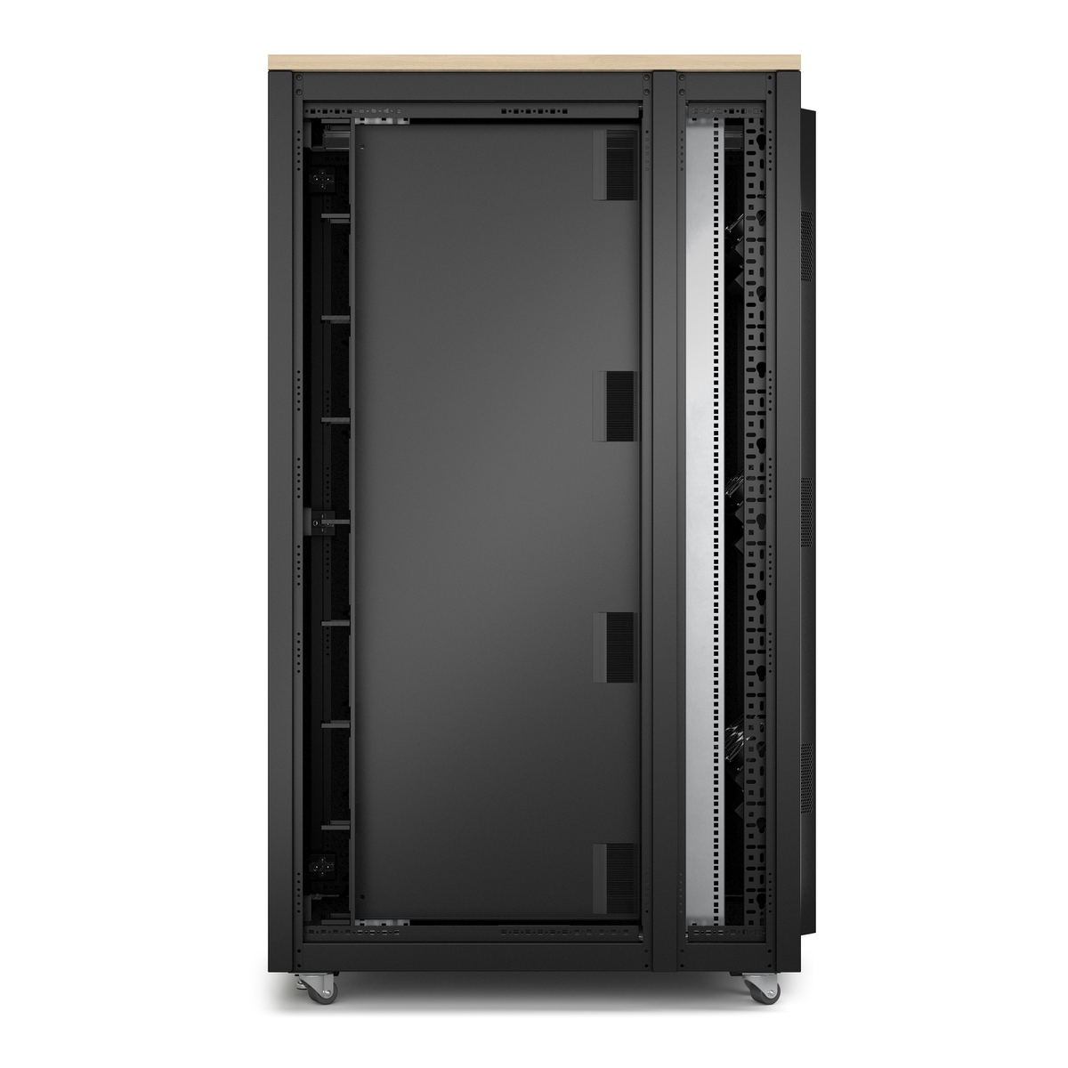 NetShelter Soundproof Rack 38U Maple