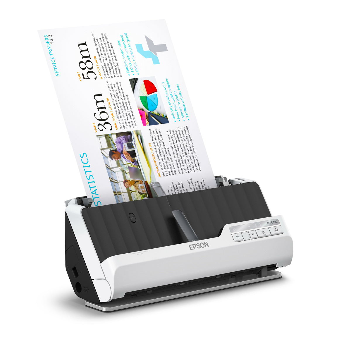 DS-C490 A4 Compact Desktop Scanner