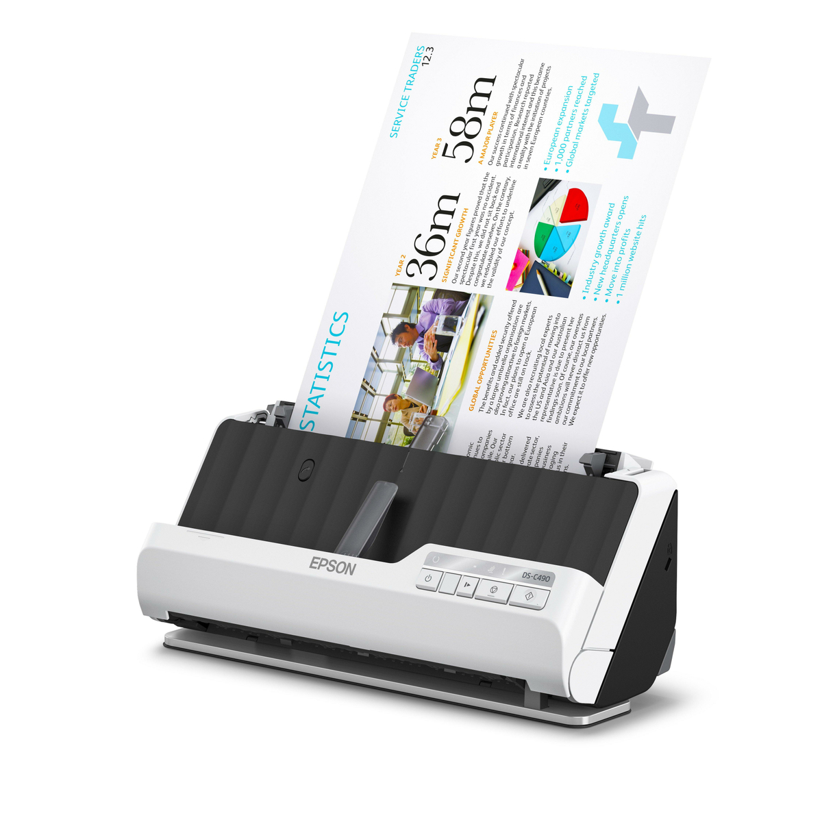 DS-C490 A4 Compact Desktop Scanner