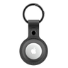StyleTrack Leather AirTag Case- Black