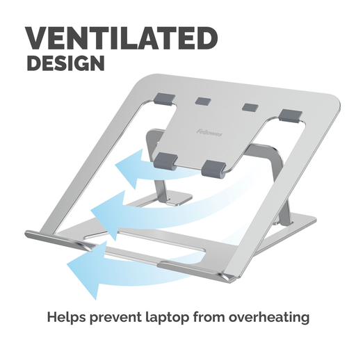 ALUMIA PORTABLE LAPTOP STAND - SILVER