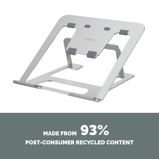 ALUMIA PORTABLE LAPTOP STAND - SILVER