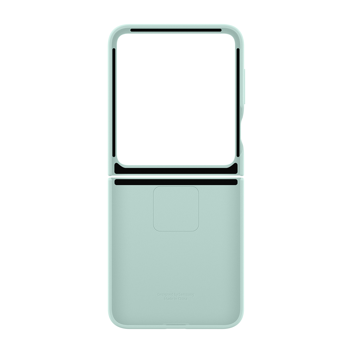 SAM_Z Flip6_Silicone Case with Ring_Mint