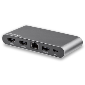 Startech, USB C Multiport Adapter - Dual HDMI - PD