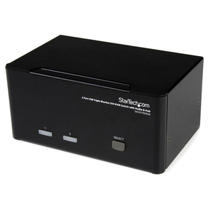 Startech, 2 Port Triple Monitor DVI USB KVM Switch