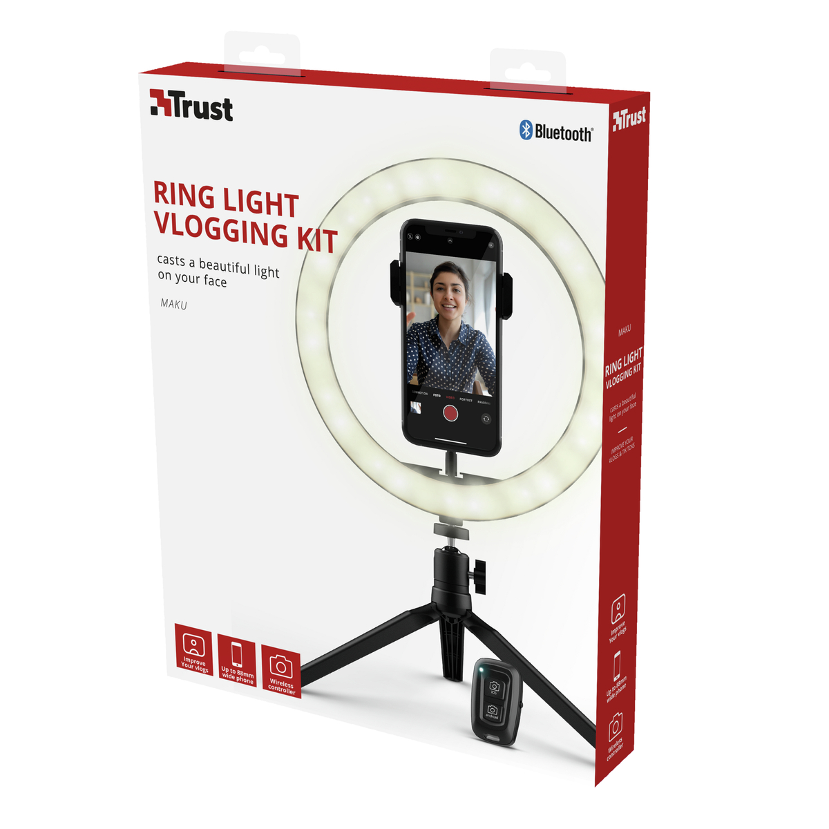 Maku Ring Light Vlogging Kit