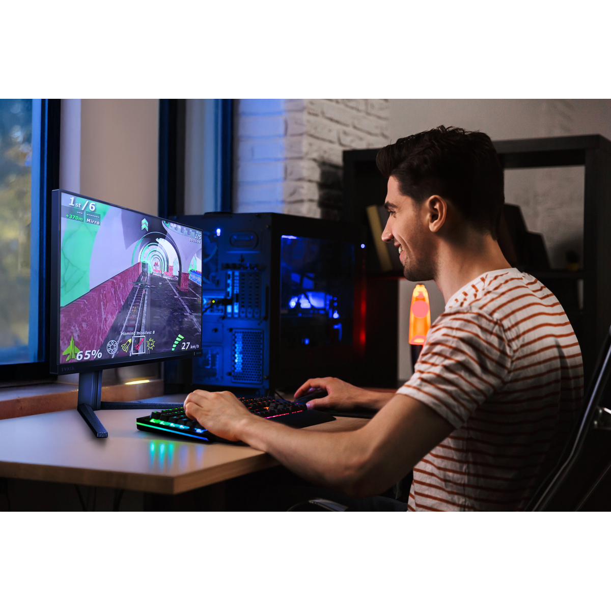 Evnia Gaming Monitor Full HD