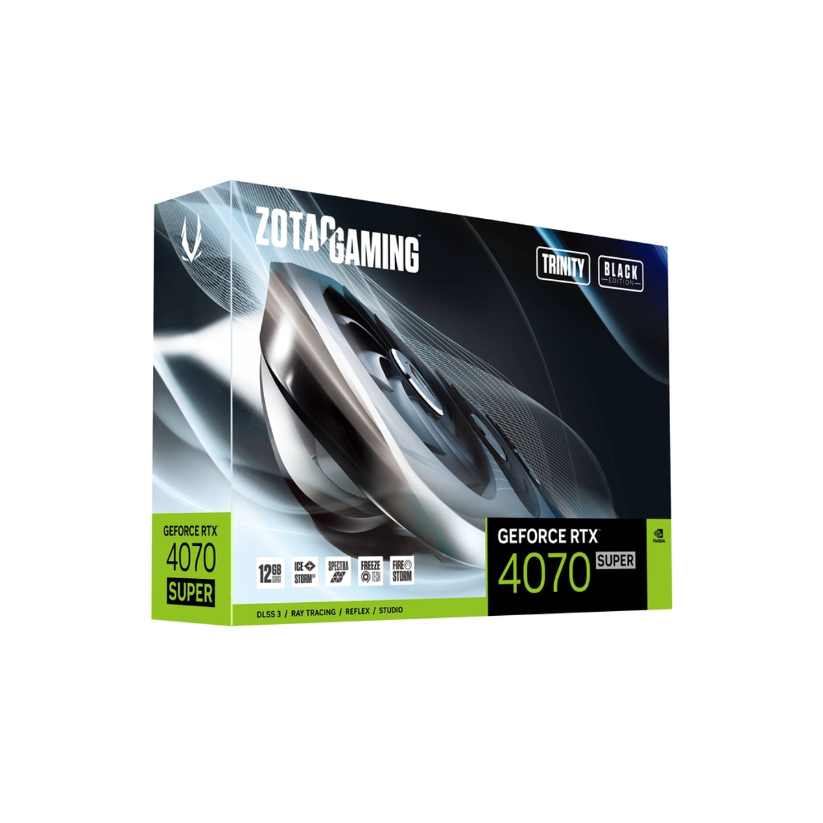 GPU NV RTX4070 SUPER 12GB TRINITY BLK ED